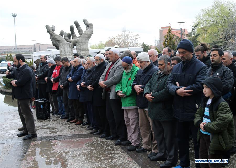 TURKEY-ANKARA-NEW ZEALAND-ATTACKS-DEMONSTRATION