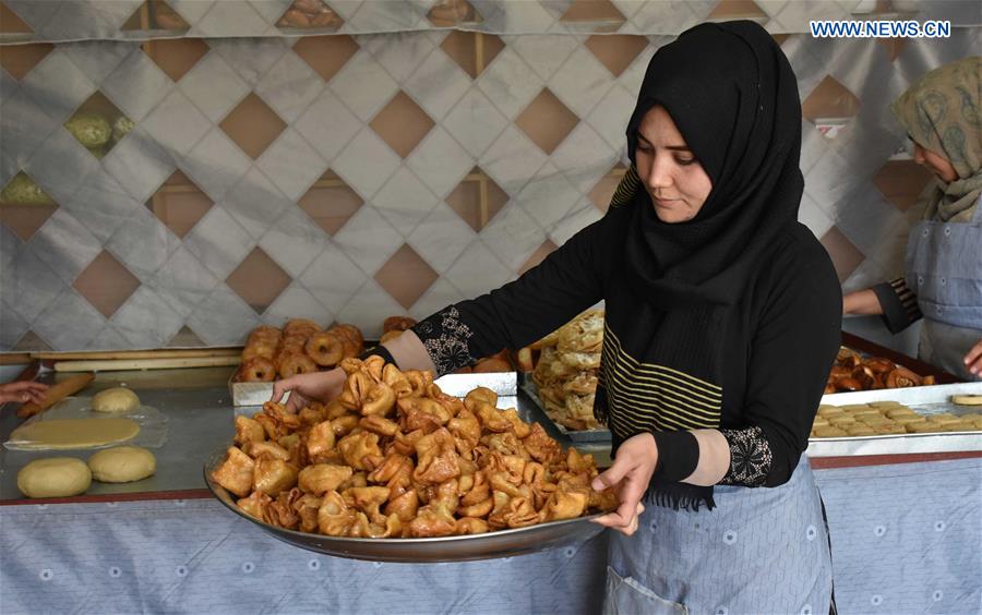 AFGHANISTAN-BALKH-CAKE FACTORY