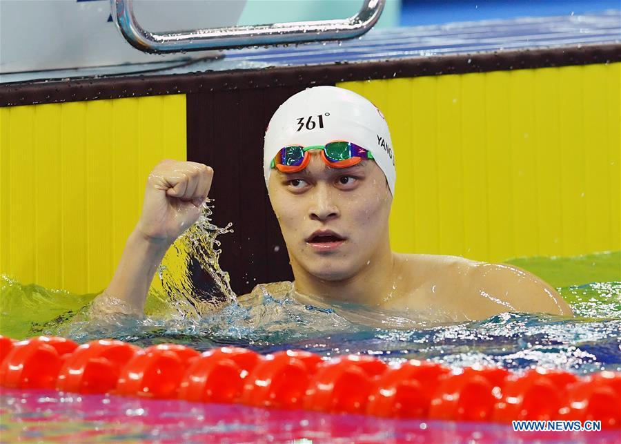 (SP)CHINA-QINGDAO-SWIMMING-NATIONAL CHAMPIONSHIPS-SUN YANG