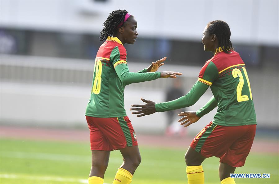 (SP)CHINA-WUHAN-FOOTBALL-INTERNATIONAL WOMEN'S FOOTBALL TOURNAMENT WUHAN 2019-CAMEROON VS CROATIA (CN)