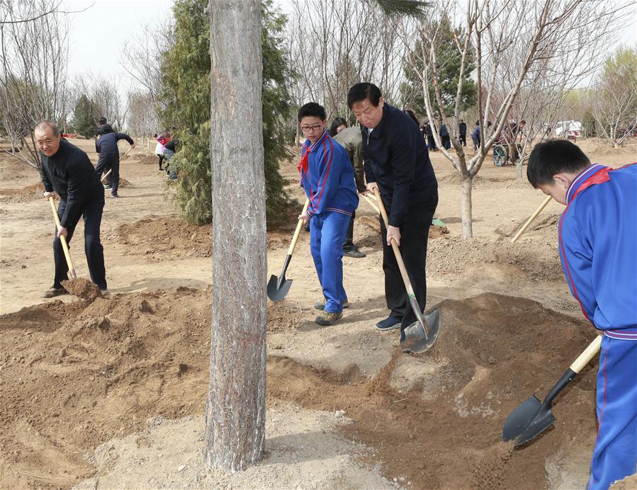 CHINA-BEIJING-LEADERS-TREE PLANTING (CN)