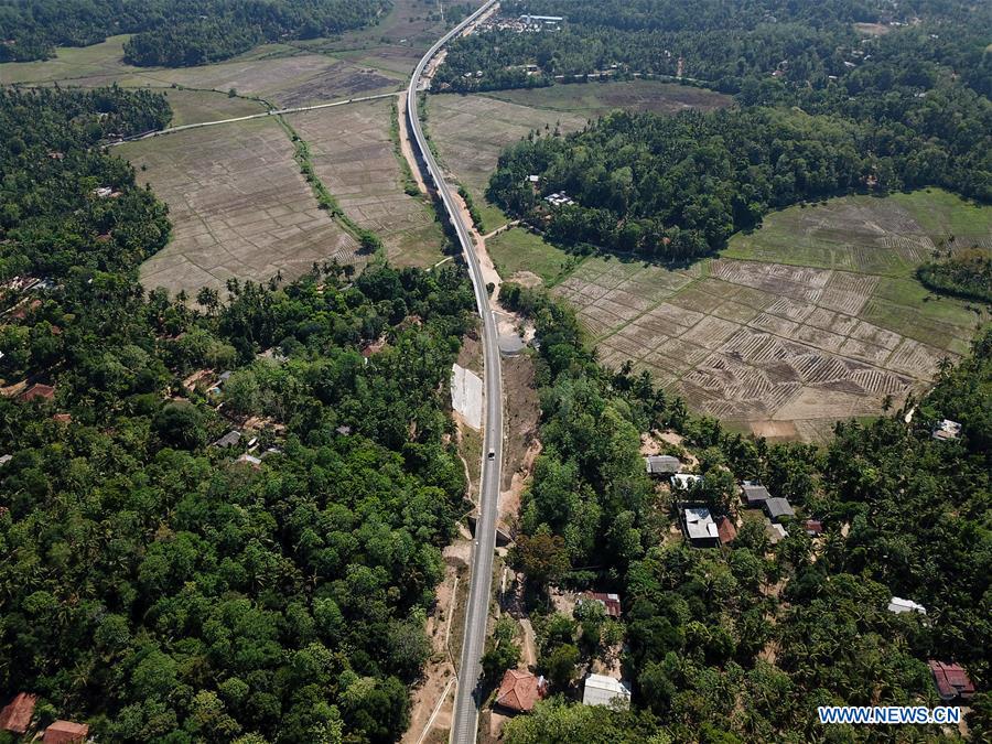 SRI LANKA-CHINA-FUNDED RAILWAY LINE-OPEN