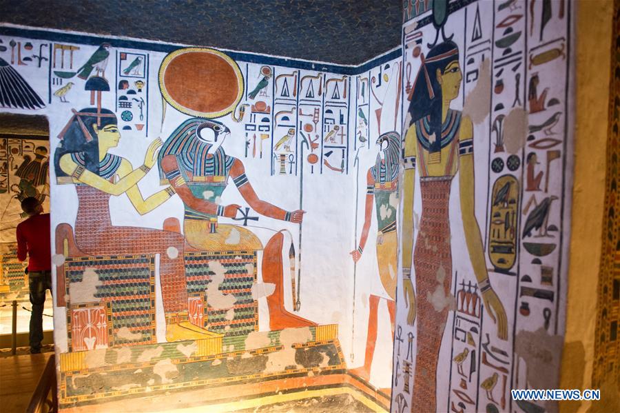 EGYPT-LUXOR-VALLEY OF QUEENS-NEFERTARI-TOMB