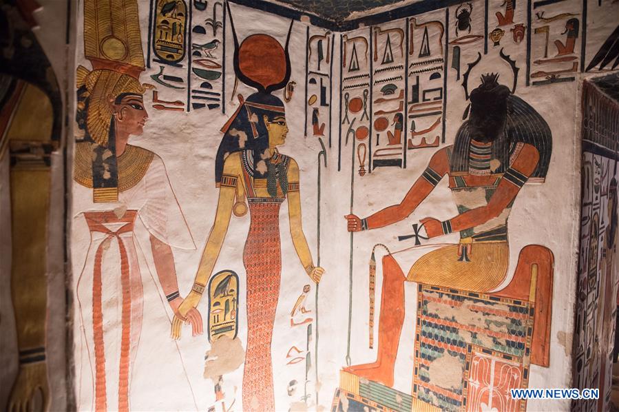 EGYPT-LUXOR-VALLEY OF QUEENS-NEFERTARI-TOMB