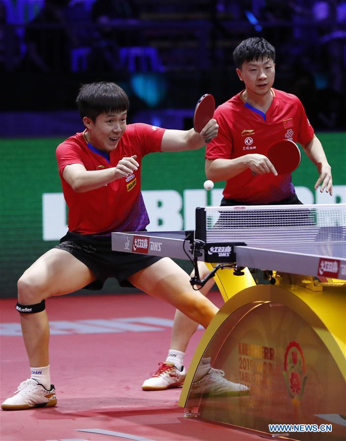 (SP)HUNGARY-BUDAPEST-TABLE TENNIS-WORLD CHAMPIONSHIPS-DAY 6