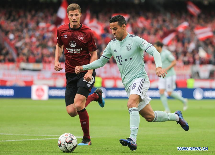 (SP)GERMANY-NUREMBERG-SOCCER-BUNDESLIGA-NUREMBERG VS BAYERN MUNICH