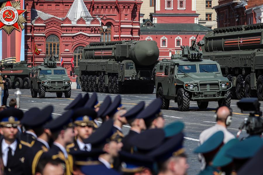 RUSSIA-MOSCOW-VICTORY DAY-PARADE-REHEARSAL