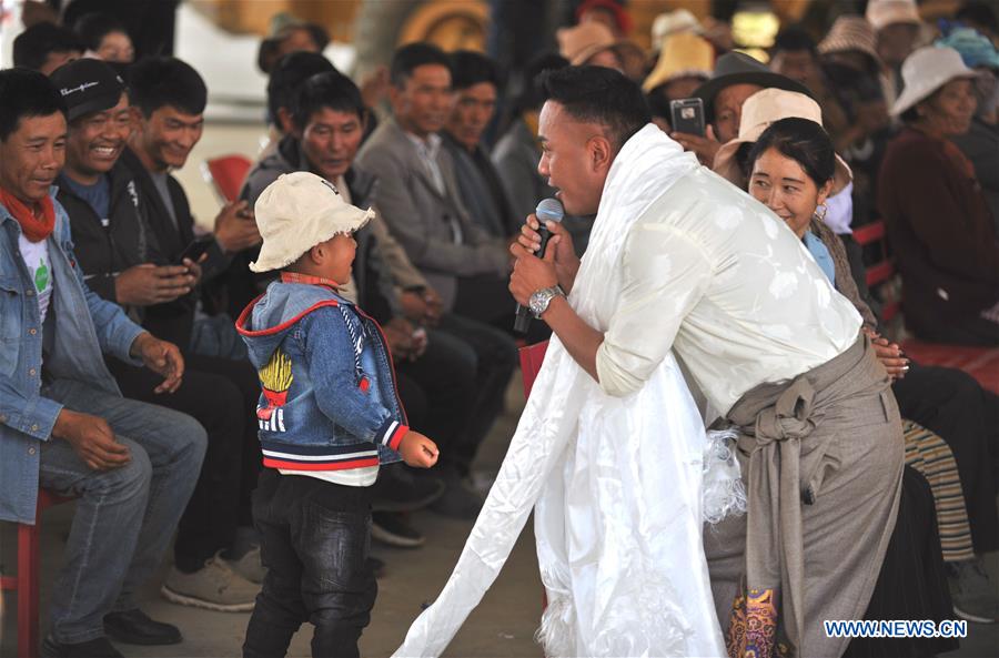 CHINA-TIBET-LHASA-ART PERFORMANCE