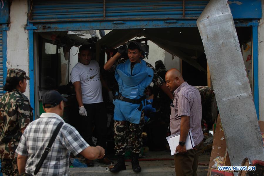 NEPAL-KATHMANDU-EXPLOSION