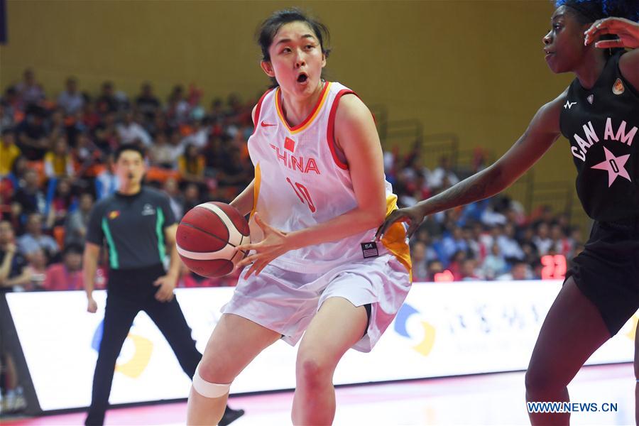 (SP)CHINA-HAIAN-BASKETBALL-INTERNATIONAL WOMEN'S CHALLENGE (CN)