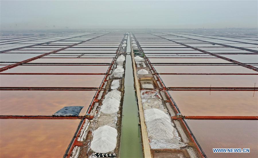 CHINA-HEBEI-CAOFEIDIAN-SEA SALT-HARVEST (CN)