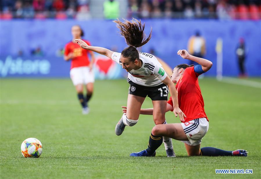 (SP)FRANCE-VALENCIENNES-SOCCER-FIFA WOMEN'S WORLD CUP-GROUP B-GER VS ESP