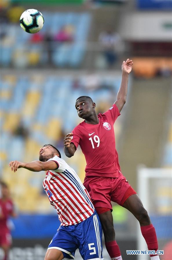 (SP)BRAZIL-RIO DE JANEIRO-SOCCER-COPA AMERICA 2019-QATAR VS PARAGUAY