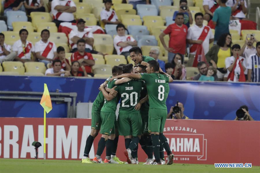 (SP)BRAZIL-RIO DE JANEIRO-SOCCER-COPA AMERICA 2019-BOLIVIA VS PERU