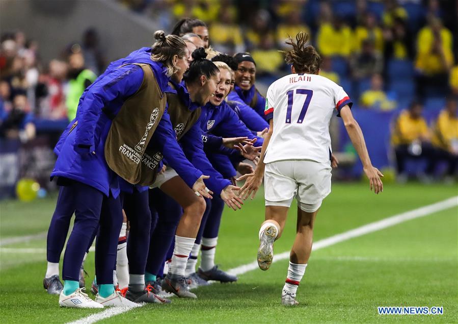 (SP)FRANCE-LE HAVRE-SOCCER-FIFA WOMEN'S WORLD CUP-SWE VS USA