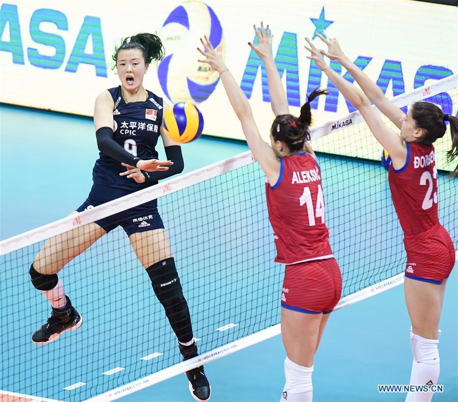 (SP)CHINA-NINGBO-VOLLEYBALL-FIVB NATIONS LEAGUE-CHN VS BUL (CN)