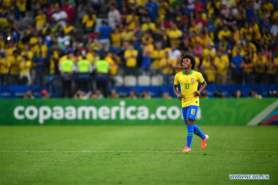 (SP)BRAZIL-SAO PAULO-SOCCER-COPA AMERICA 2019-BRAZIL VS PERU