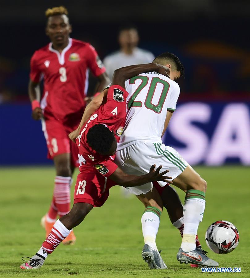 (SP)EGYPT-CAIRO-SOCCER-AFRICAN CUP-ALGERIA VS KENYA