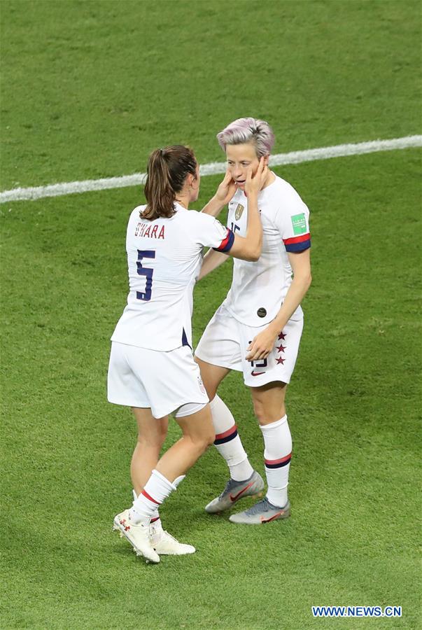 (SP)FRANCE-PARIS-FIFA WOMEN'S WORLD CUP-QUARTERFINAL-FRA VS USA