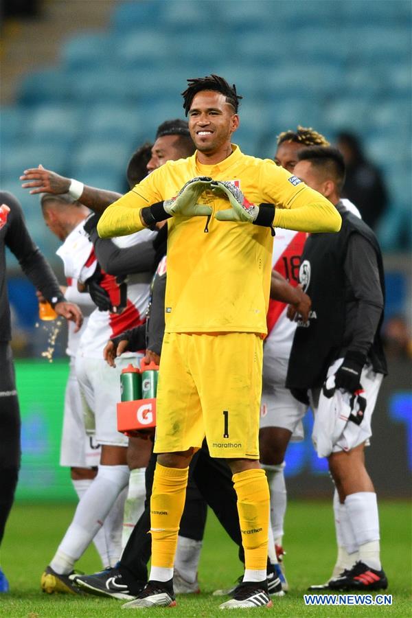 (SP)BRAZIL-PORTO ALEGRE-SOCCER-COPA AMERICA 2019-CHILE VS PERU