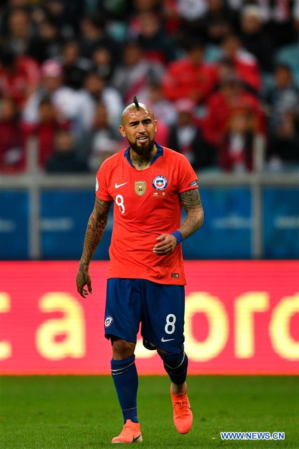 (SP)BRAZIL-PORTO ALEGRE-SOCCER-COPA AMERICA 2019-CHILE VS PERU