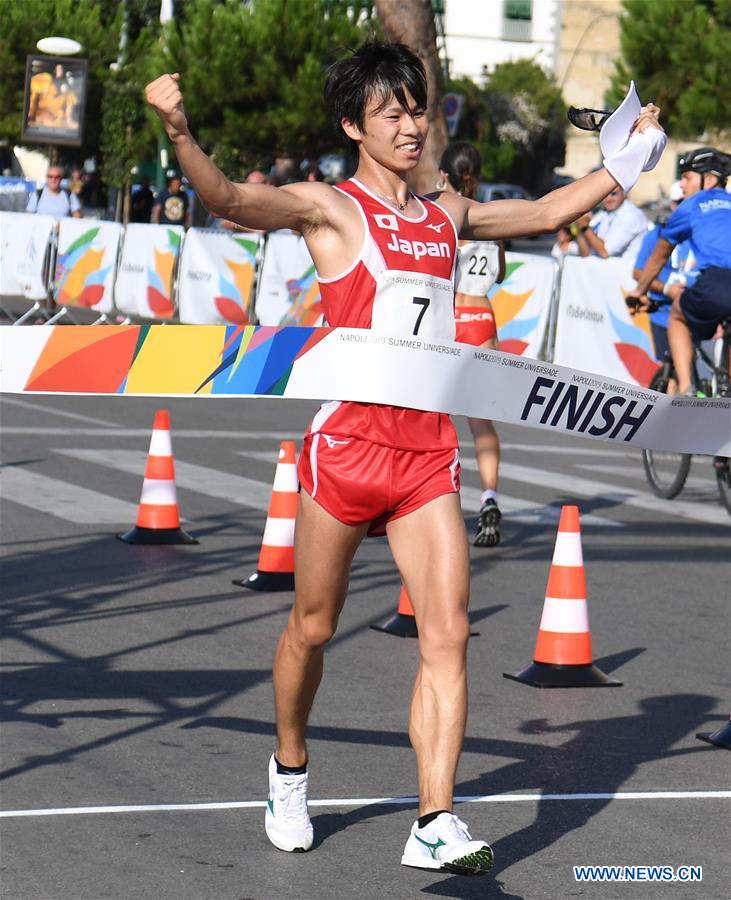 (SP)ITALY-NAPLES-SUMMER UNIVERSIADE 2019-ATHLETICS