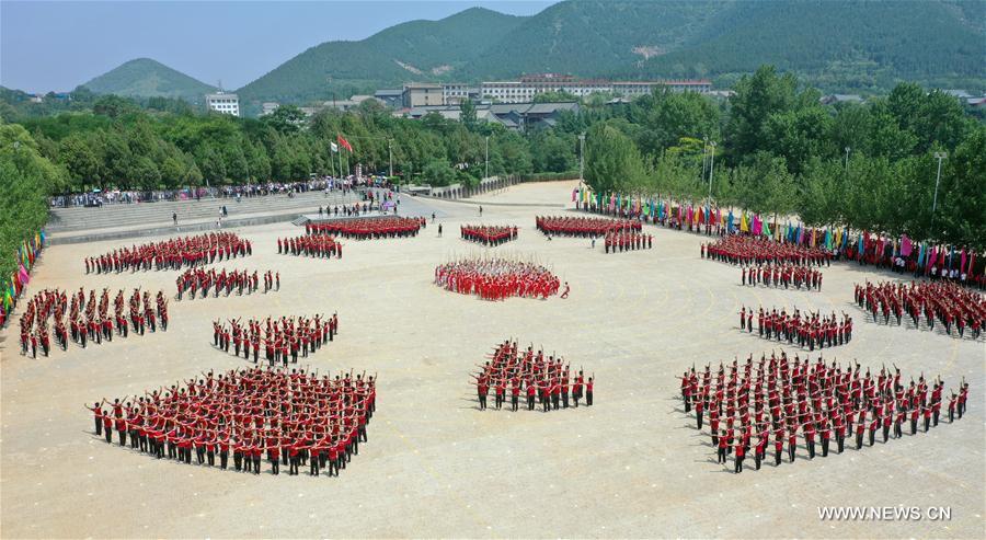 CHINA-HENAN-SHAOLIN-MARTIAL ARTS-PERFORMANCE(CN)