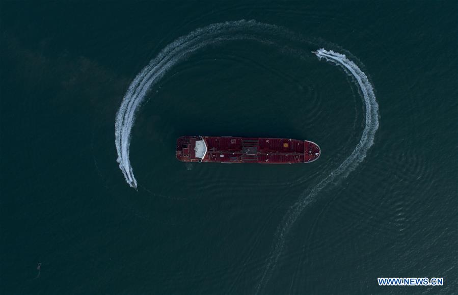 IRAN-STRAIT OF HORMUZ-BRITISH OIL TANKER