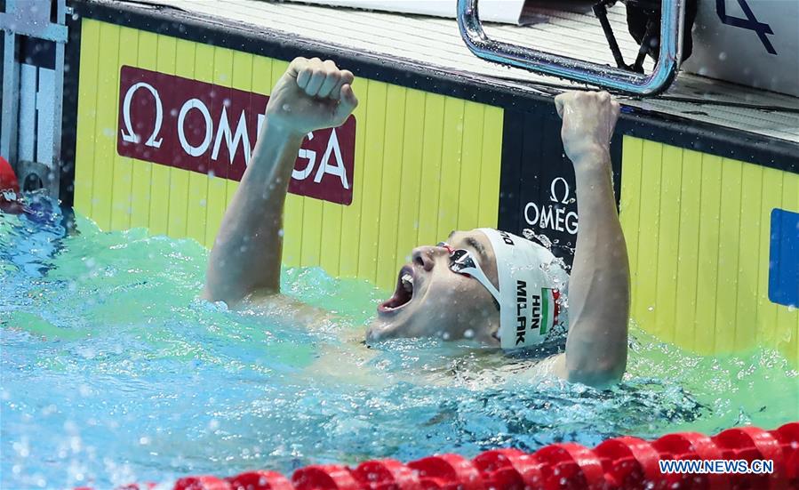 (SP)SOUTH KOREA-GWANGJU-FINA WORLD CHAMPIONSHIPS-SWIMMING-DAY 4