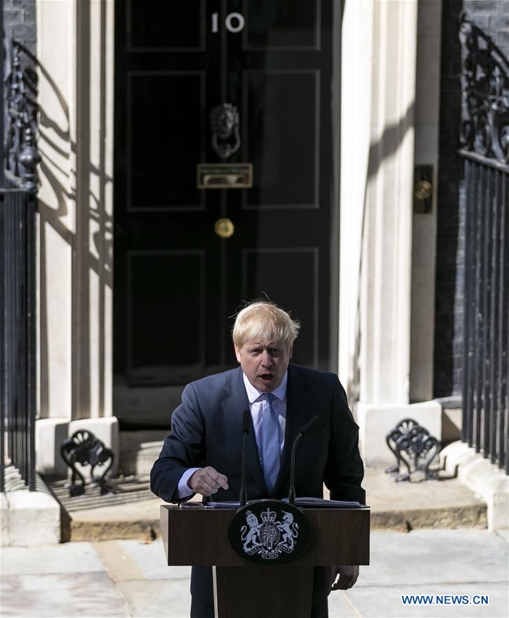 BRITAIN-LONDON-NEW PM-BORIS JOHNSON