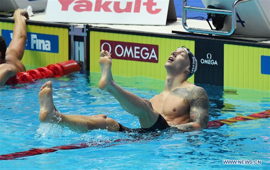 (SP)SOUTH KOREA-GWANGJU-FINA WORLD CHAMPIONSHIPS-SWIMMING-DAY 5