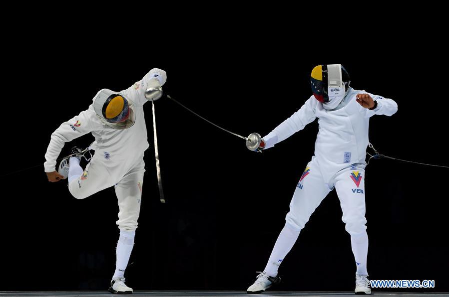 (SP)PERU-LIMA-PAN AMERICAN GAMES 2019-FENCING-MEN'S INDIVIDUAL EPEE FINAL