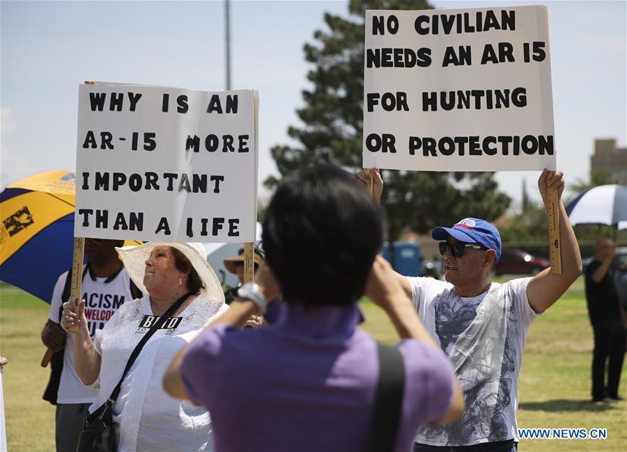 U.S.-EL PASO-RALLY-GUN CONTROL-ANTI-RACISM