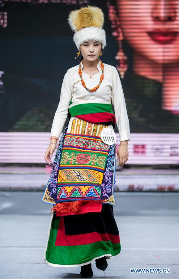 CHINA-TIBET-TIBETAN MODEL COMPETITION-AUDITION (CN)