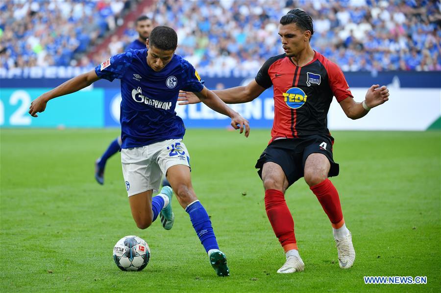  (SP)GERMANY-GELSENKIRCHEN-SOCCER-BUNDESLIGA-SCHALKE 04 VS HERTHA BSC