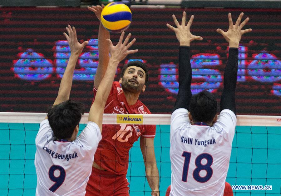 (SP)IRAN-TEHRAN-VOLLEYBALL-ASIAN MEN'S CHAMPIONSHIP-IRAN VS SOUTH KOREA