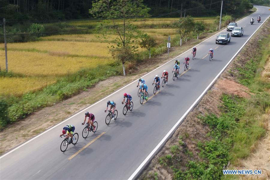 (SP)CHINA-YICHUN-CYCLING-10TH TOUR OF POYANG LAKE