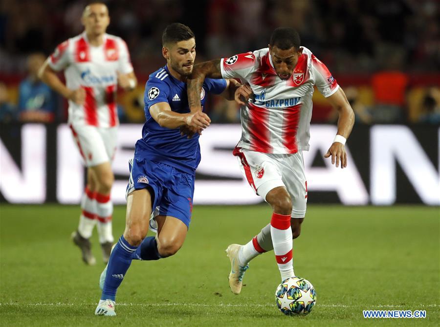 (SP)SERBIA-BELGRADE-FOOTBALL-CHAMPIONS LEAGUE-CRVENA ZVEZDA VS OLYMPIACOS