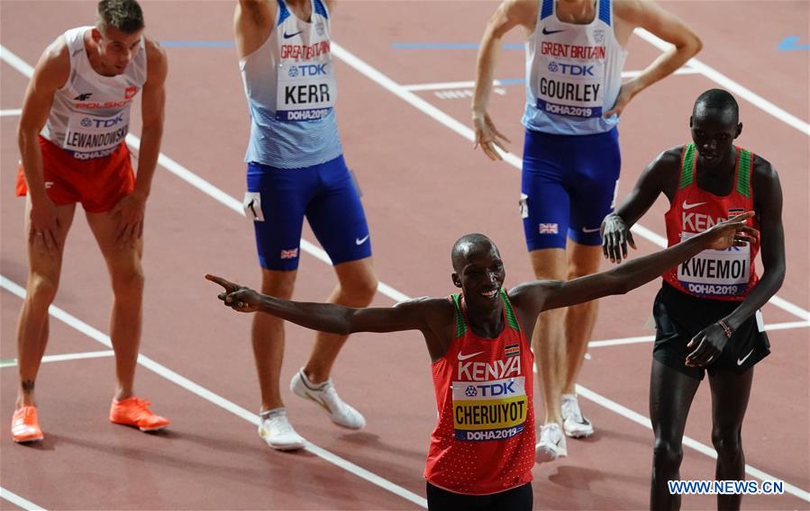 (SP)QATAR-DOHA-ATHLETICS-IAAF WORLD CHAMPIONSHIPS-MEN'S 1500M