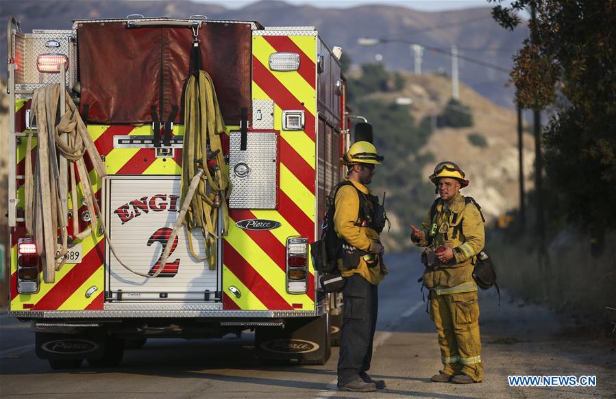 U.S.-LOS ANGELES-WILDFIRE