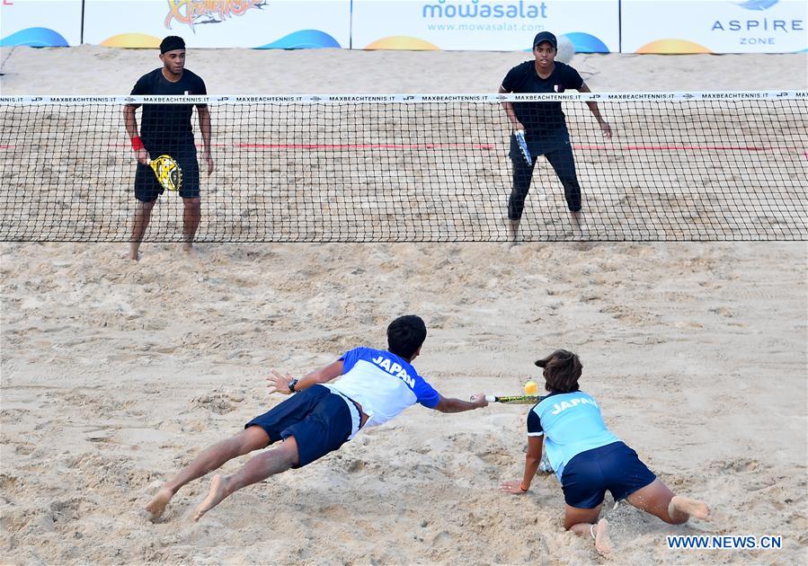 (SP)QATAR-DOHA-ANOC WORLD BEACH GAMES-BEACH TENNIS