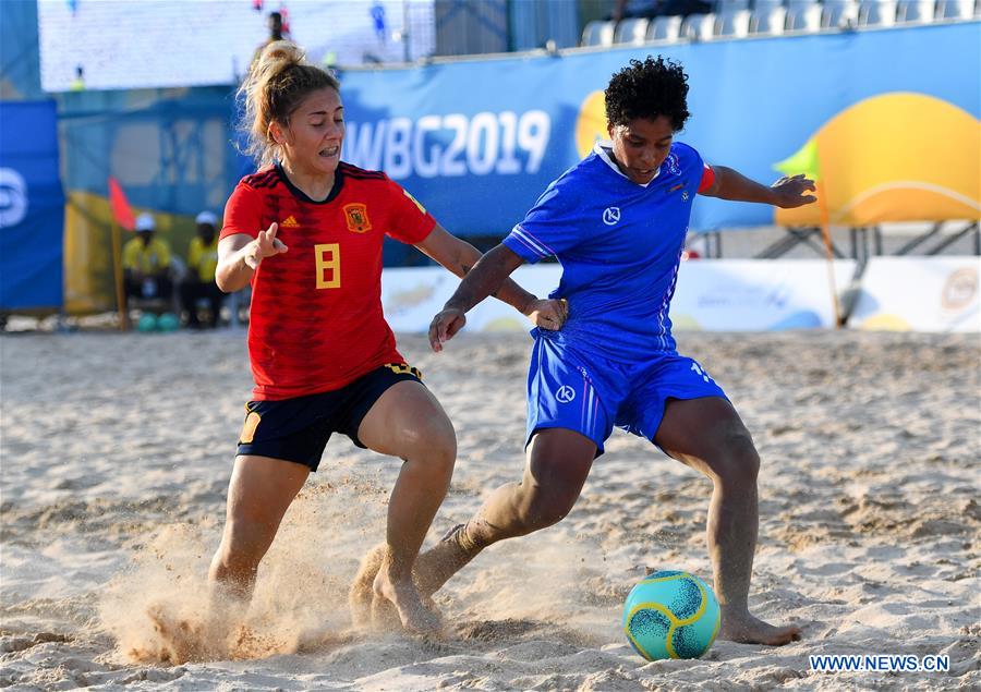 (SP)QATAR-DOHA-WORLD BEACH GAMES-WOMEN'S BEACH SOCCER