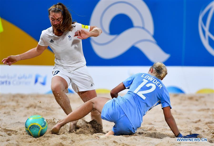 (SP)QATAR-DOHA-WORLD BEACH GAMES-WOMEN'S BEACH SOCCER