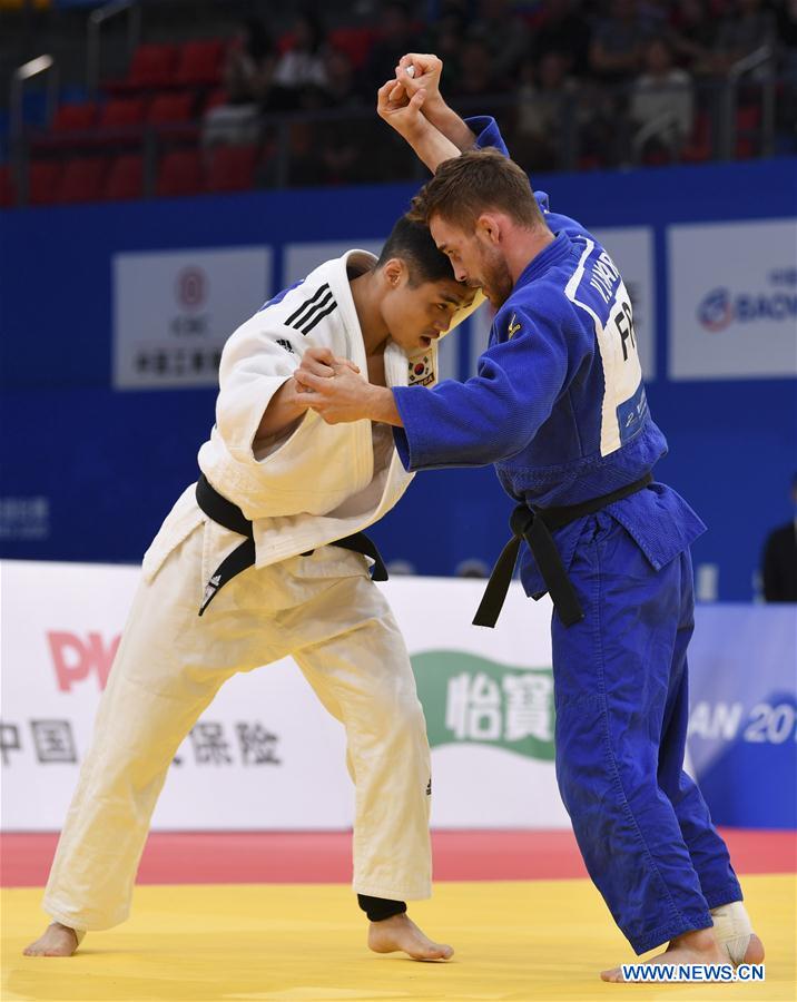 (SP)CHINA-WUHAN-7TH MILITARY WORLD GAMES-JUDO-MEN'S 60KG FINAL(CN)