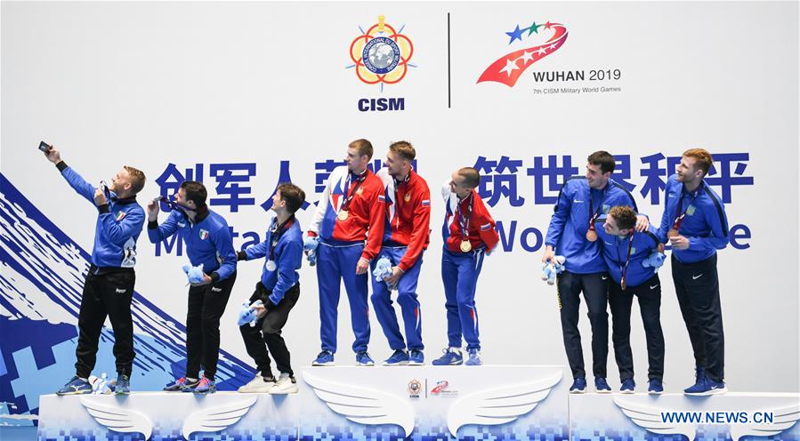 (SP)CHINA-WUHAN-7TH MILITARY WORLD GAMES-FENCING(CN)