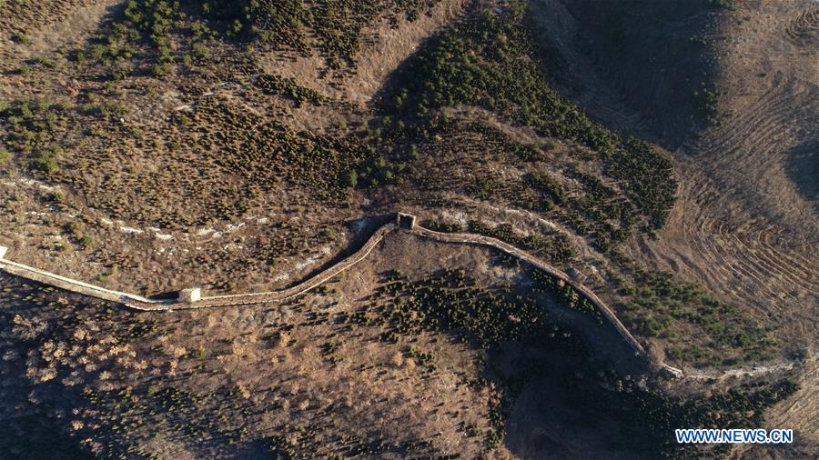 CHINA-HEBEI-GREAT WALL-WINTER SCENERY (CN)