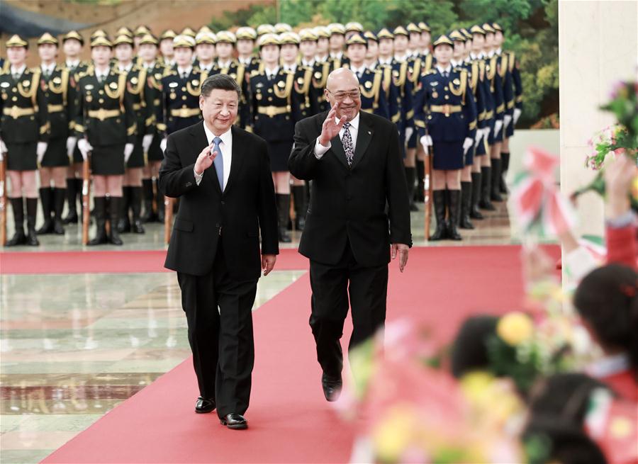 CHINA-BEIJING-XI JINPING-SURINAME-PRESIDENT-TALKS (CN)