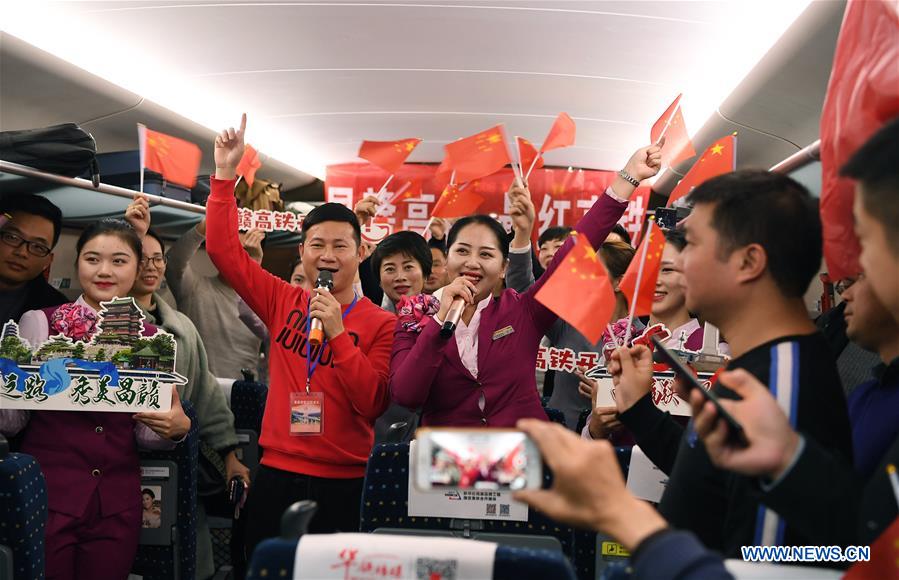 CHINA-JIANGXI-NANCHANG-GANZHOU-HIGH-SPEED RAILWAY-OPEN (CN)