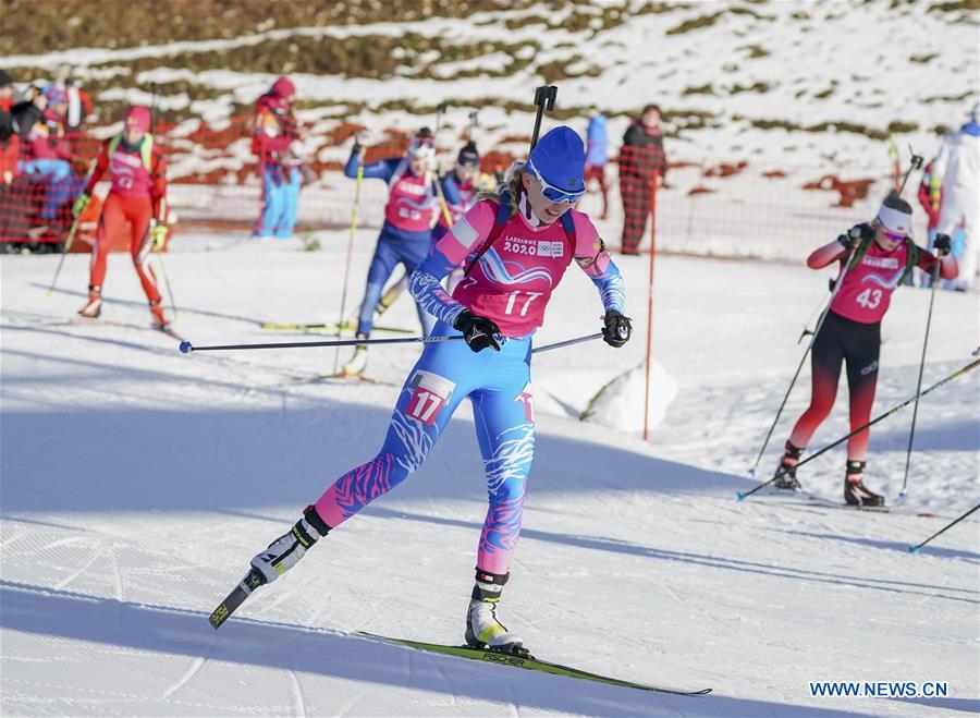 (SP)FRANCE-LES ROUSSES-WINTER YOG-BIATHLON-WOMEN'S 10KM INDIVIDUAL