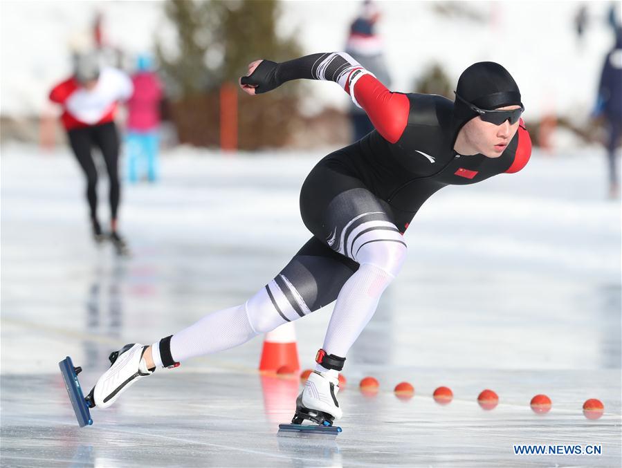 (SP)SWITZERLAND-ST.MORITZ-WINTER YOG-SPEED SKATING